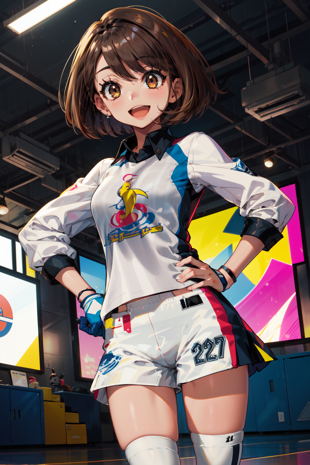 00381-3522030850-masterpiece,best quality,1girl,gloria2,brown eyes,brown hair,single glove,gloria _(pokemon_),bangs,collared shirt,white socks,wh.png